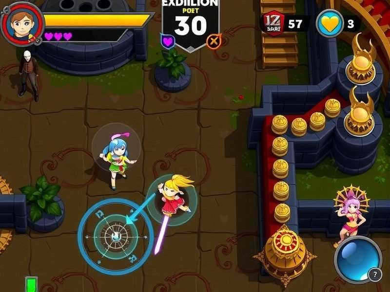 Real-time combat system in Durga's Quest Durga S Sacred Quest combat screenshot